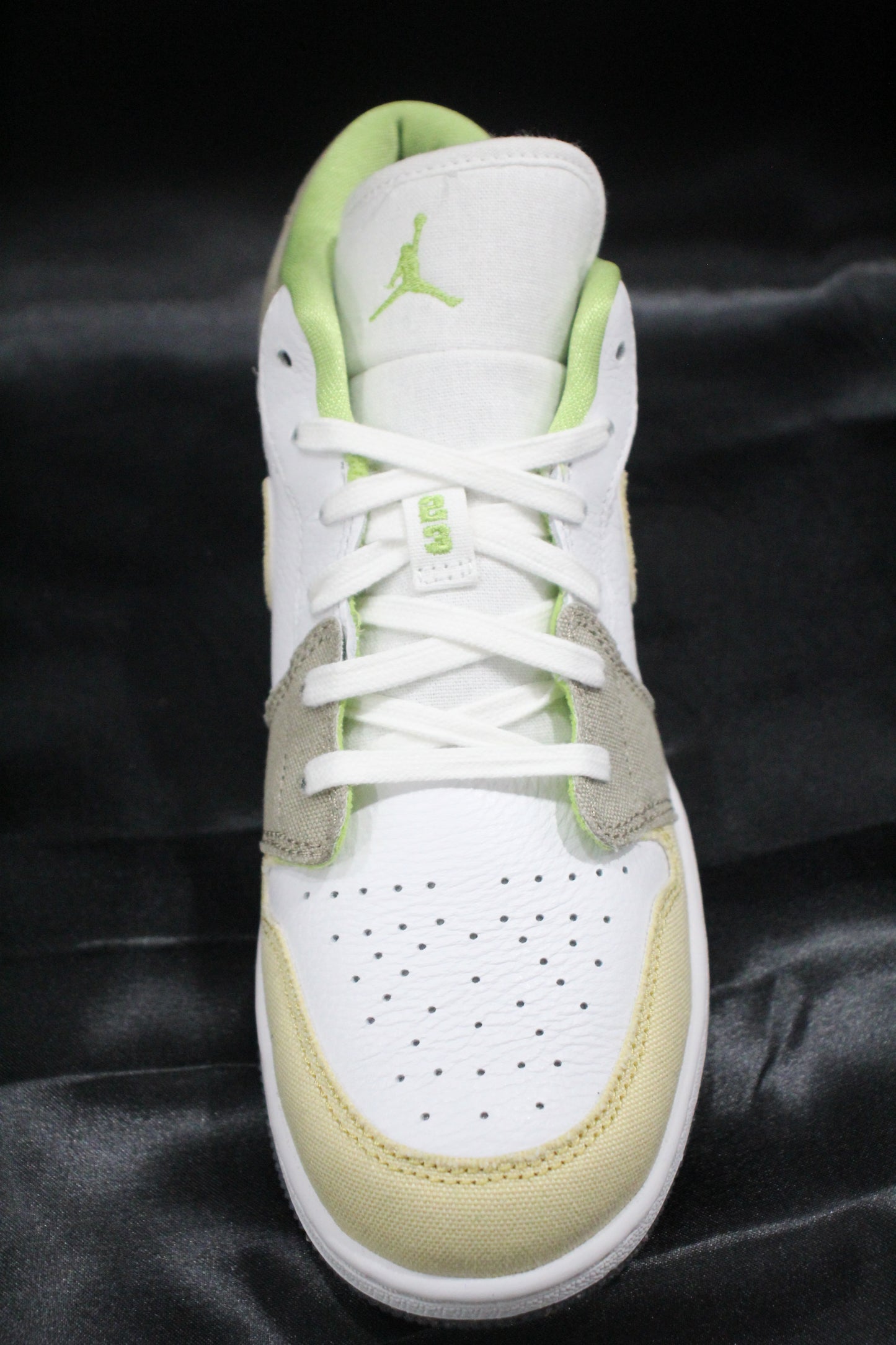Air Jordan 1 Low Pastel Grind Vivid Green