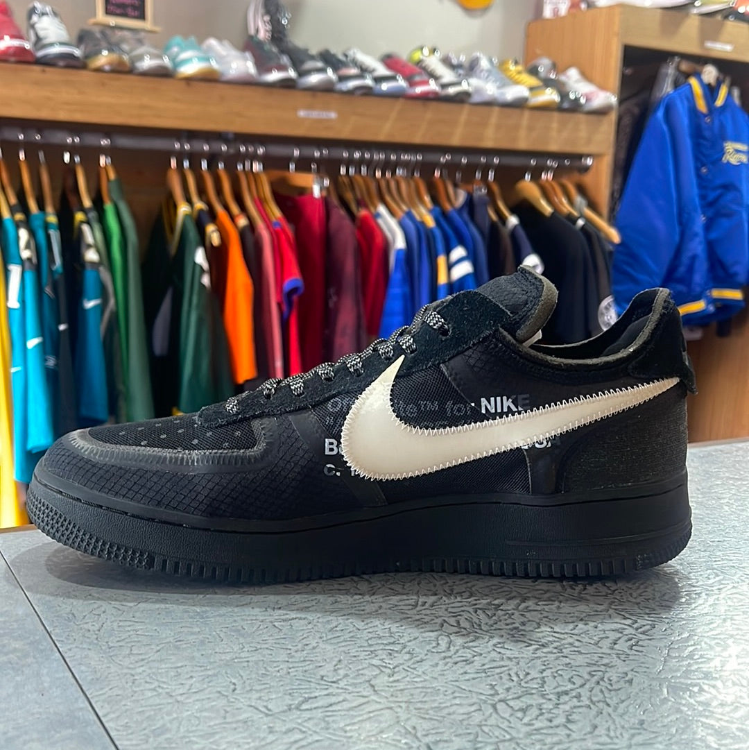 Off White Air Force 1 Black – The Wicker Bee