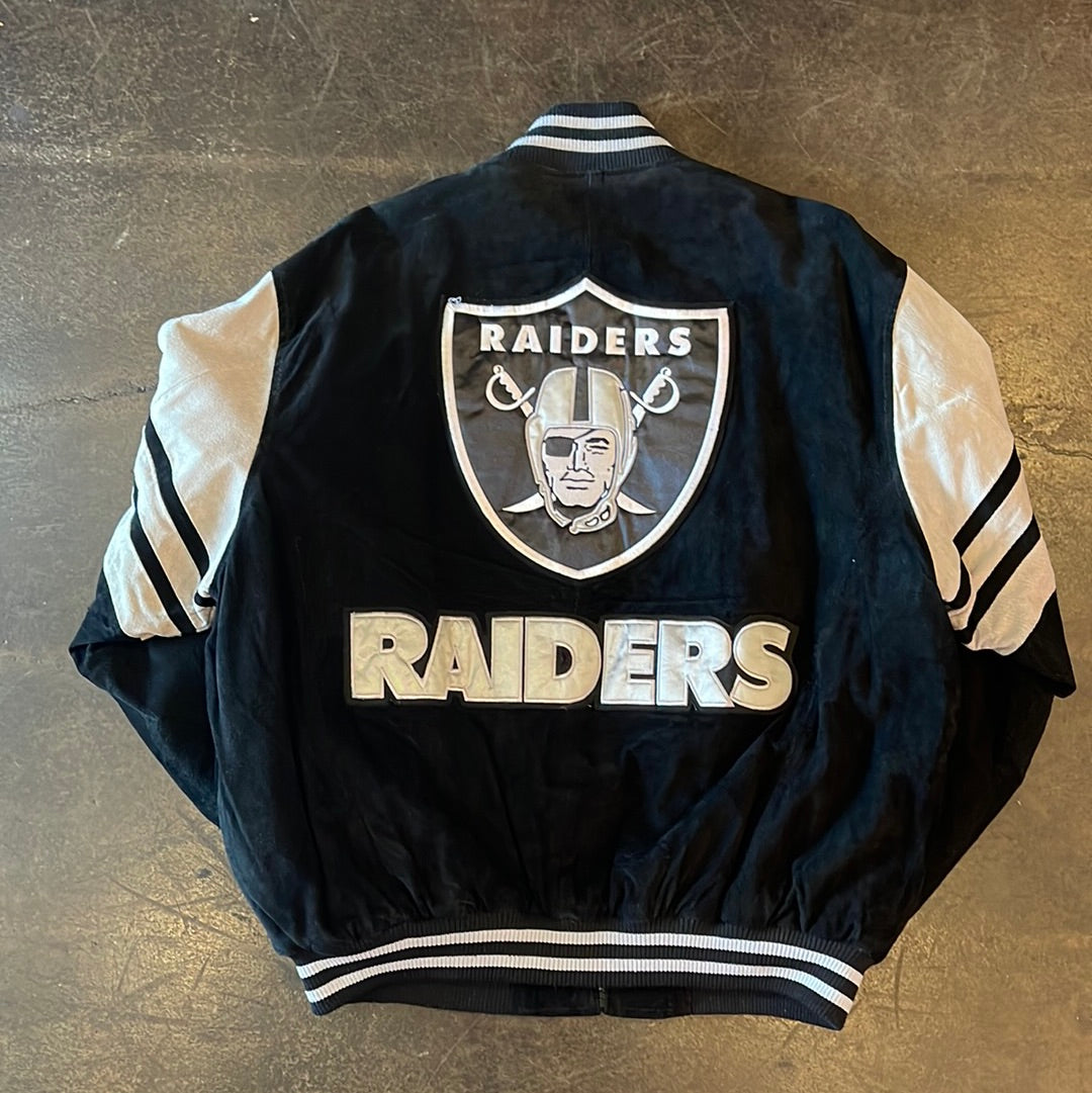 Nfl raiders sale jacket