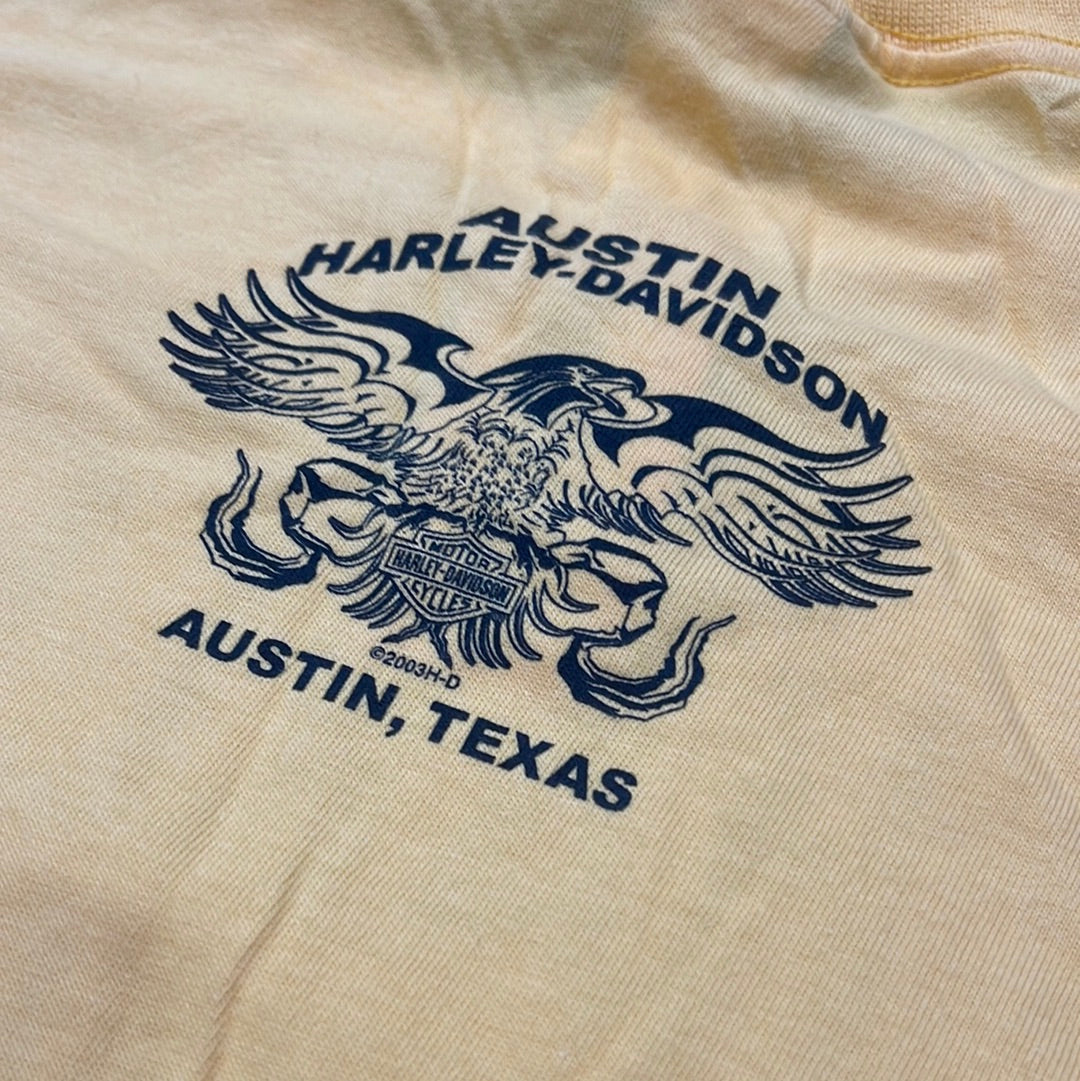 Harley Davidson “Harley Chicks Kick Butt” Austin, Texas Tee