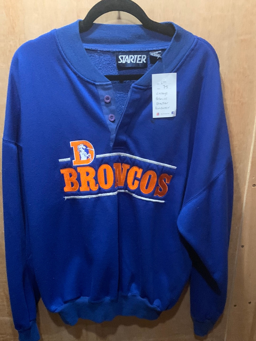 Vintage Denver Broncos starter Sweater