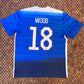 USA Soccer #18 Wood Jersey