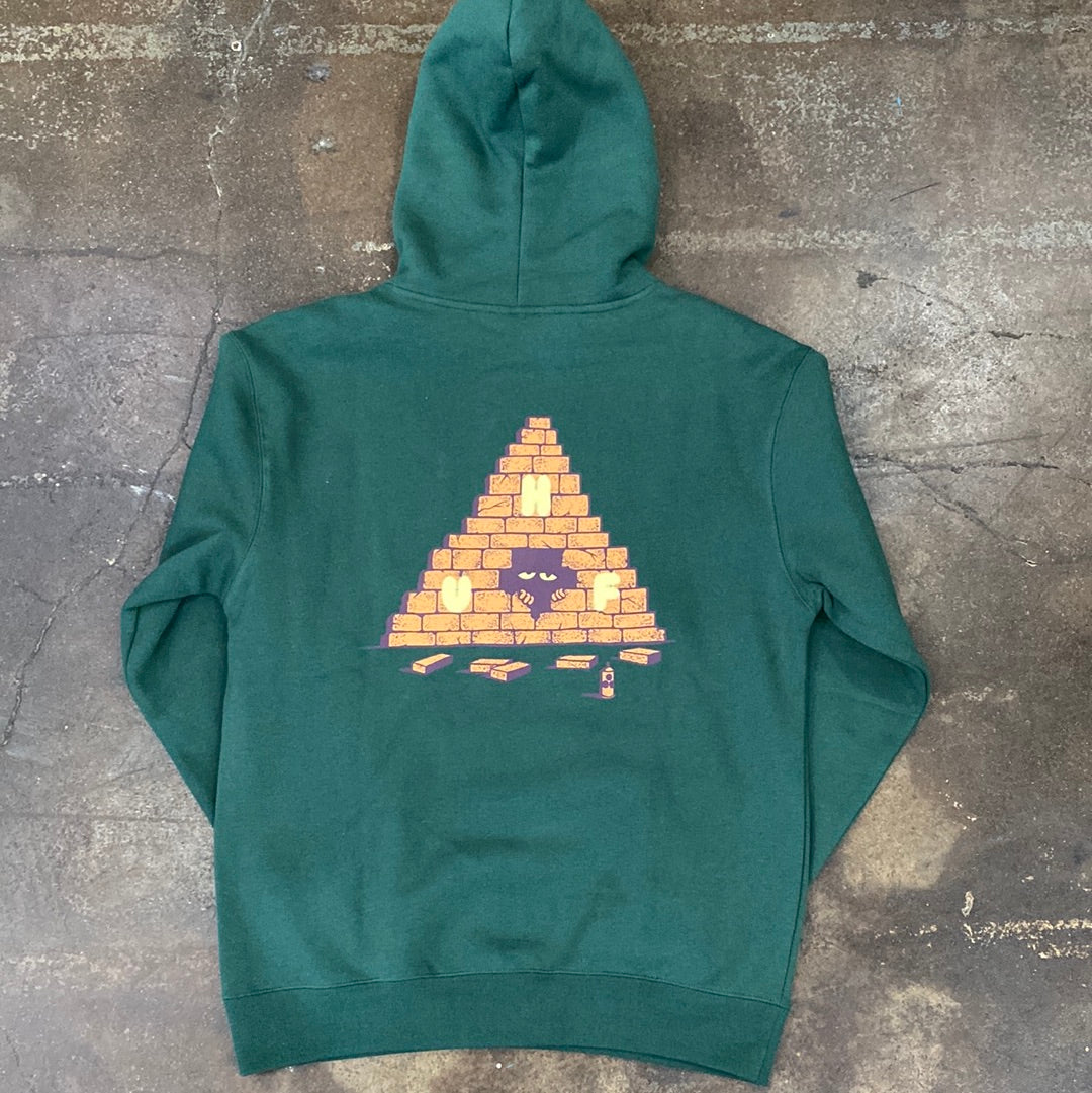 HUF Brick Lurk Hoodie The Wicker Bee