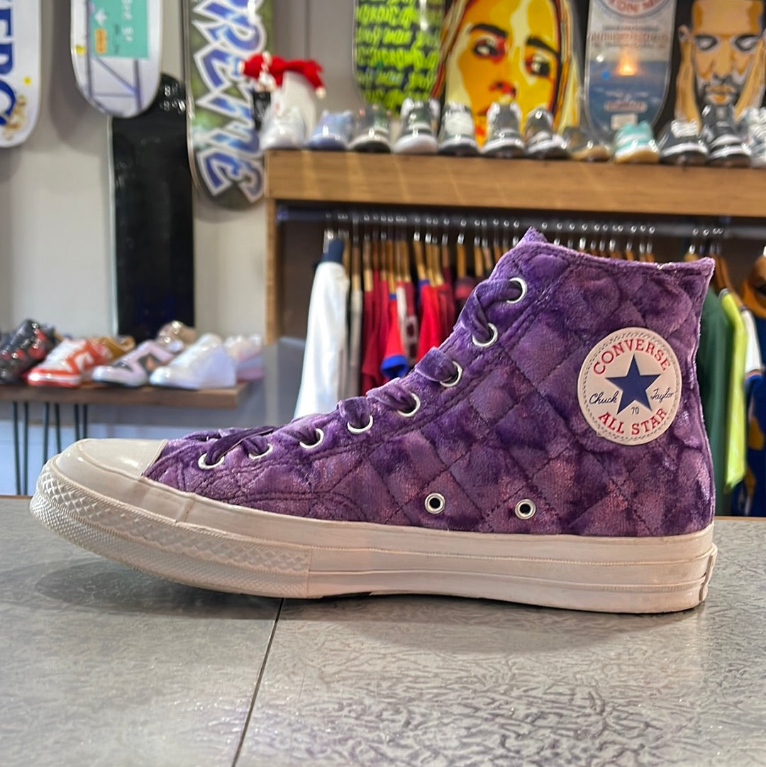 Converse x golf le fleur violet hot sale