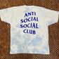 Anti Social Social Club tie dye tee
