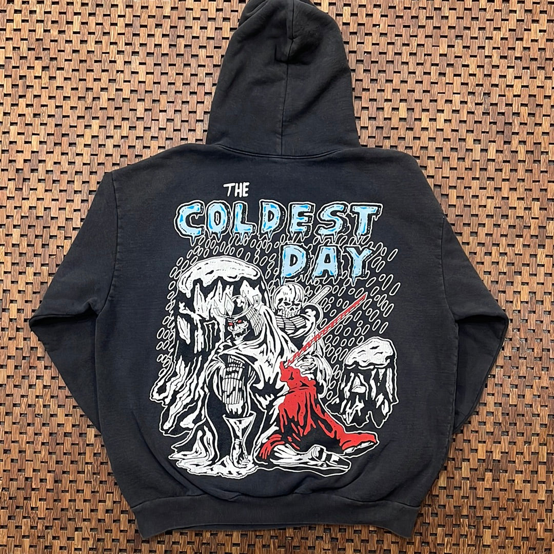 Warren Lotas “Death Life Eyes, The Coldest Days” Hoodie – The