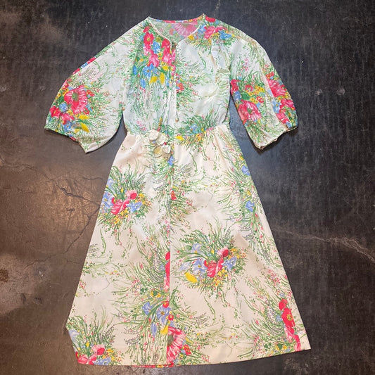 Vintage 60’s Floral Dress