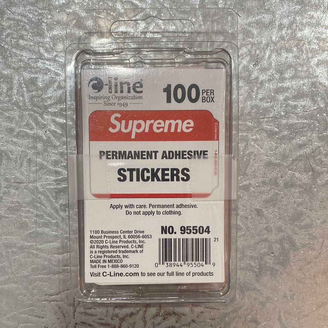 Supreme Permanent Adhesive Stickers
