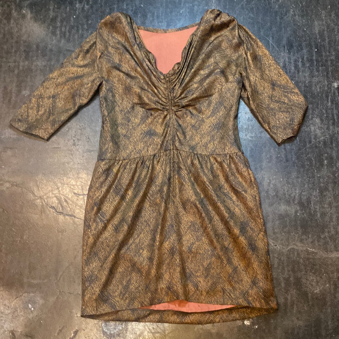 Vintage Zip Up Dress